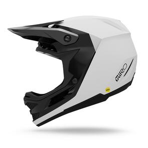 GIRO HELMET INSURGENT SPHERICAL FULL FACE MATTE WHITE/GLOSS BLACK