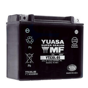 YUASA YTX20L-BS NON-DG FACTORY SEALED