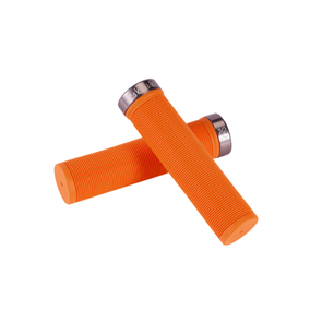 SKWI:KI TACTIO SINGLE LOCK ON MTB GRIP SOFT COMPOUND - ORANGE