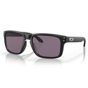 OAKLEY HOLBROOK SUNGLASSES MATTE BLACK W/ PRIZM GREY