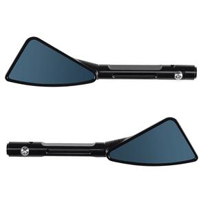 REVOLUTION HANDLEBAR MIRRORS AERO CNC - 10MM (PAIR) REVOLUTION