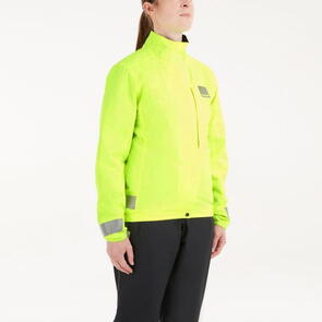 MADISON HUMP BY STROBE WOMEN'S WATERPROOF JACKET, SAFETY YELLOW