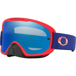 OAKLEY O-FRAME 2.0 PRO MX GOGGLE TEAM RED W/ BLACK ICE IRIDIUM LENS