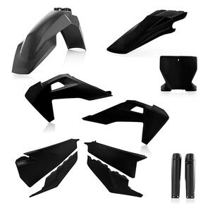 ACERBIS FULL PLASTIC KIT HUSQVARNA FC/TC 2019-22 BLACK