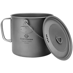 COOK'N'ESCAPE 1100ML TITANIUM SOLOIST TITANIUM POT