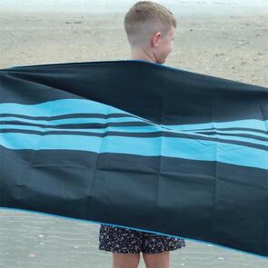 SWIM-DRY SEA BREEZE PLUS STRIPE BLUE