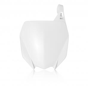 ACERBIS 22955.030 FRONT NO. PLATE WHITE YZ250/450F 19-23/18-22- YZ250/450FX 19-23 ACERBIS