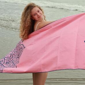 SWIM-DRY SEA BREEZE PLUS ETHNIC PINK