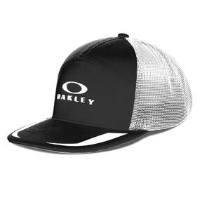 OAKLEY PODIUM TRUCKER HAT BLACK/WHITE