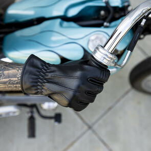 BILTWELL WORK 2.0 LEATHER GLOVE [BLACK]