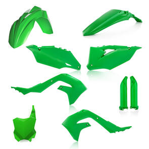 ACERBIS FULL PLASTIC KIT KX450F 2019- 23 KX250F 21-23 ALL GREEN