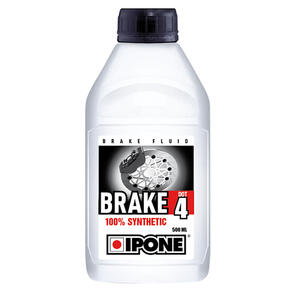 IPONE BRAKE FLUID DOT 4 500ML 100% SYNTHETIC 260C