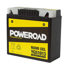 POWEROAD YG51913 NON-DG NANO GEL BATTERY