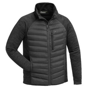 PINEWOOD ABISKO HYBRID FLEECE JACKET SMOKE BLACK