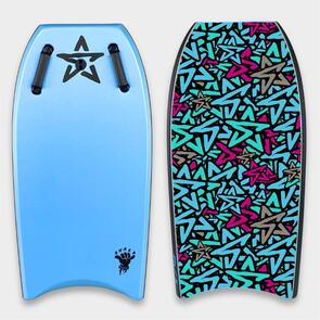STEALTH BODY BOARDS 2026 SHAKA EPS 40 LT BLUE