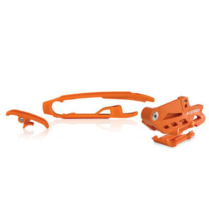 ACERBIS 21833.010 CHAIN GUIDE & SLIDER KIT ORANGE KTM ACERBIS