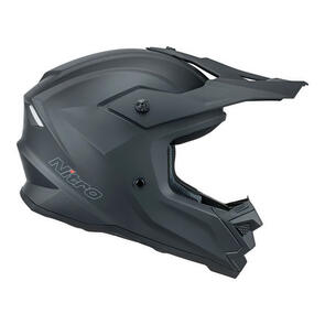 NITRO MX710 JUNIOR UNO HELMET [SATIN BLACK]