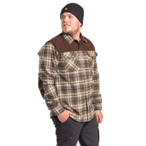 PINEWOOD DOUGLAS MEN'S SHIRT OLIVE/KHAKI