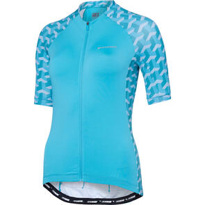 MADISON SPORTIVE SS WOMEN'S JERSEY GEO CAMO BLUE CURACO