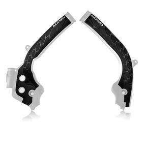 ACERBIS X-GRIP FRAME GUARDS WHITE KTM/HUSQ-/GAS GAS 85CC ACERBIS