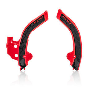 ACERBIS 24290.349 X-GRIP FRAME GUARDS RED/BLACK BETA ACERBIS