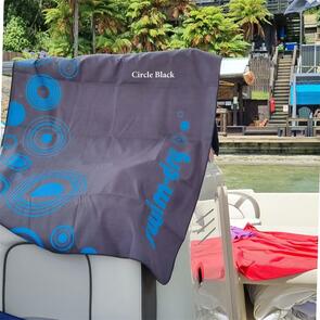 SWIM-DRY SEA BREEZE TOWEL CIRCLE BLACK