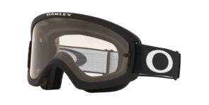 OAKLEY O FRAME 2.0 PRO XS - MATTE BLACK MX GOGGLES WITH CLEAR LENS