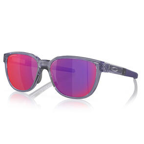 OAKLEY ACTUATOR SUNGLASSES TRANSPARENT LILAC W/PRIZM ROAD LENS