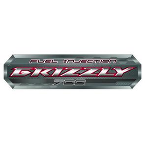 ATV CITY 700.3050 YAMAHA 700 FI GRIZZLY R/H L/H 330MM TANK STICKER