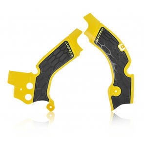 ACERBIS X-GRIP FRAME GUARDS YELLOW/BLACK RM-Z450 08-17 ACERBIS