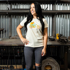 BILTWELL T-SHIRT WOMENS [HOWDY NATURAL]