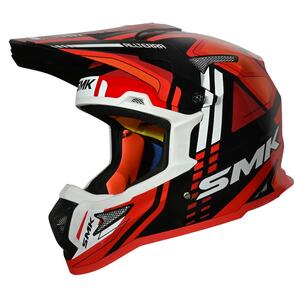SMK ALLTERRA MX HELMET X-SPRINT BLK/RED/WHT