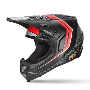 M2R X4 EVO PARADIGM PC-1F BLK/RED ADULT MX/OFF-ROAD HELMET