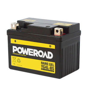 POWEROAD YG4L-BS NON-DG NANO GEL BATTERY ALT: YTX4LBS