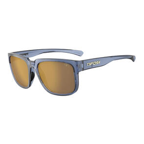 TIFOSI SHUMO SUNGLASSES CRYSTAL DENIM, WITH GOLD MIRROR LENS