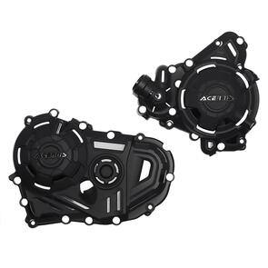 ACERBIS X-POWER ENGINE CASE COVER KIT BLACK HONDA XL750 23-24