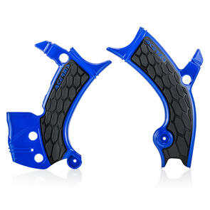 ACERBIS X-GRIP FRAME GUARDS BLUE YZ250/450F 19-23/18-22-YZ250/450FX 19-23/19-22 ACERBIS