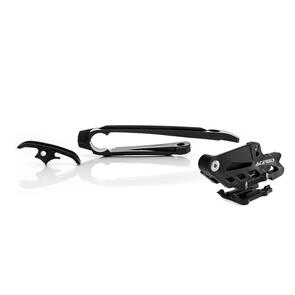 ACERBIS 22349.090 CHAIN GUIDE + SLIDER KIT BLACK KTM ACERBIS