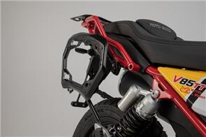 SW MOTECH PRO SIDE CARRIER. BLACK. MOTO GUZZI V85 TT (19-)