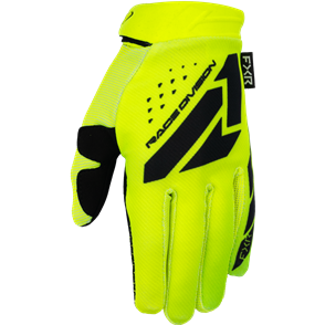 FXR KIDS REFLEX MX GLOVE - HIVIS/BLACK 