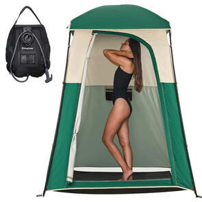 KING CAMP SINGLE PRIVACY SHELTER WITH SHOWER BAG