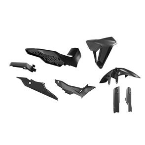 RTECH KITALP-NR0-024 RTECH PLASTICS KIT RTECH 6 PIECE BLACK HONDA XLV750 TRANSALP