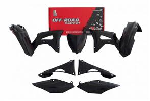 RTECH PLASTIC RTECH FRONT/REAR FENDER RADIATORSHROUD SIDEPANEL AIRBOX COVERS&FRONT NUMBERPLATE CRF450/250R