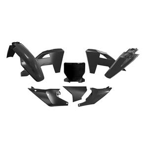 RTECH KITHSQ-NR0-525 RTECH PLASTICS KIT RTECH 6 PIECE BLACK HUSQVARNA FC FX TC TX
