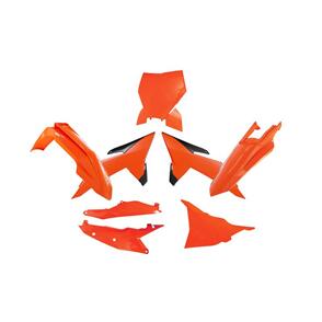 RTECH KITKTM-AN0-025 RTECH PLASTICS KIT RTECH 6 PIECE NEON ORANGE KTM SX SXF