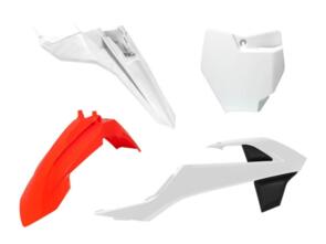 RTECH SX 65 2016-2021 WHITE ORANGE BLACK