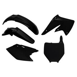RTECH KITKXF-NR0-504 RTECH PLASTICS KIT RTECH 5 PIECE BLACK KAWASAKI KX250F 04-05