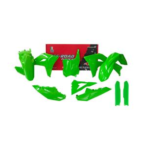 RTECH KITKXF-VE0-625 PLASTICS KIT RTECH 7 PIECE GREEN KAWASAKI