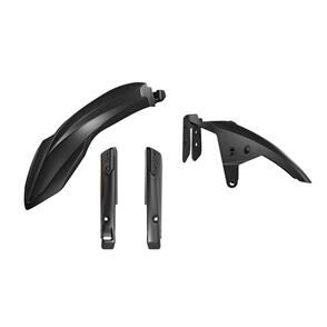 RTECH KITT7F-NR0-024 RTECH PLASTICS RTECH 3 PIECE FRONT FENDER & FORK BLACK YAMAHA XT700Z TENERE 19-ON