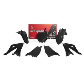 RTECH KITYZ0-NR0-022 RTECH PLASTICS KIT RTECH 5 PIECE BLACK YAMAHA YZ125 22-ON YZ125X 23-ON YZ250 22-ON YZ250X 23-ON